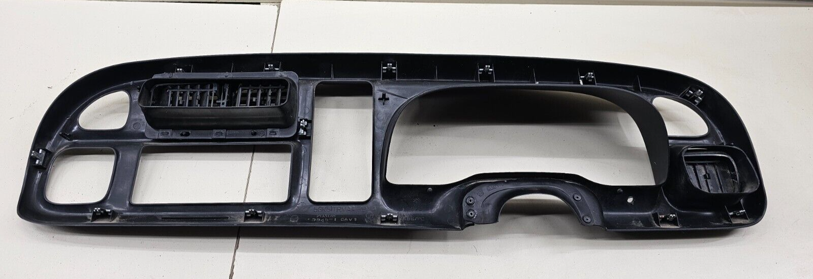 🔥1998-2002 Dodge Ram Pickup Black Dash Bezel &Dashboard Cover Overlay W/clips