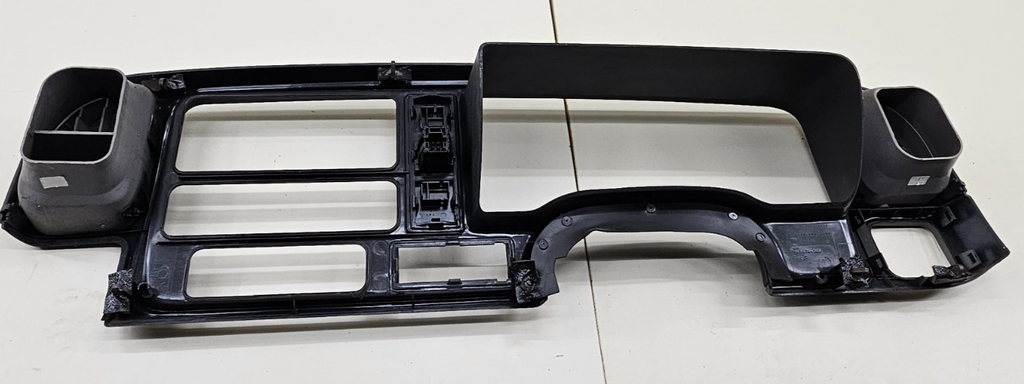 🔥95-99 CHEVY GMC TRUCK SILVERADO CK Instrument Cluster Dash Bezel Gray/Black C3