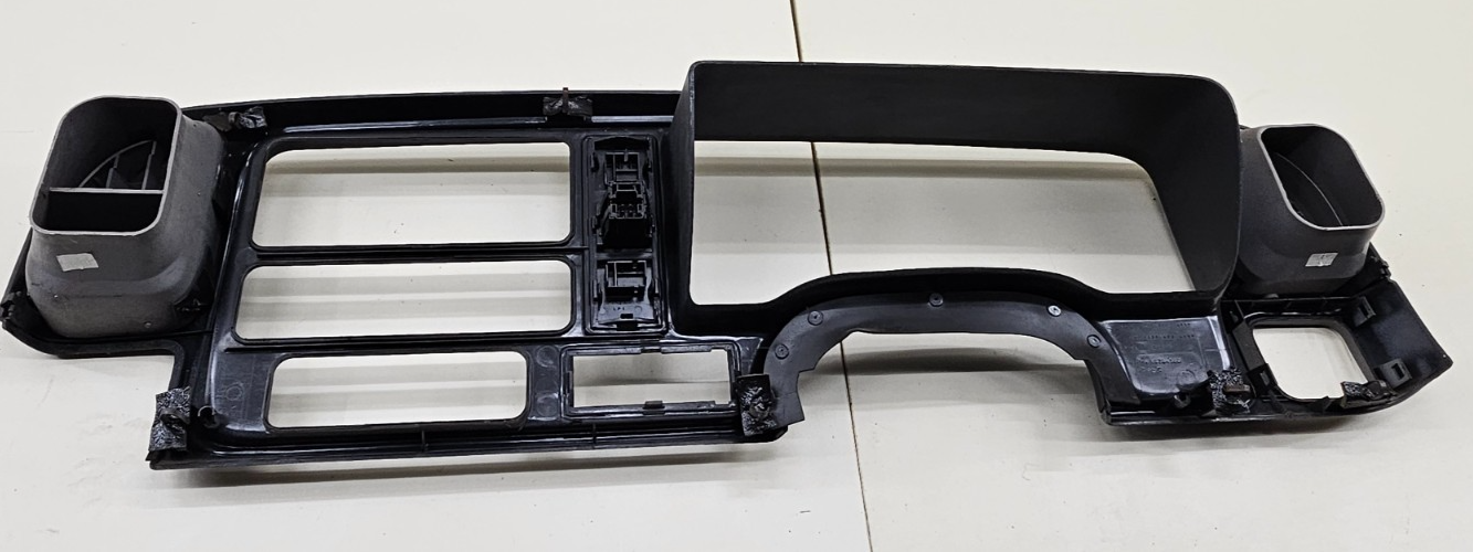🔥95-99 CHEVY GMC TRUCK SILVERADO CK Instrument Cluster Dash Bezel Gray/Black C3