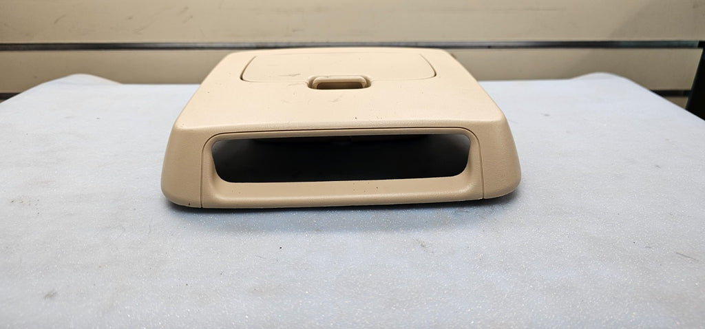 🔥04-08 Ford F-150 Front Overhead Console Cubby Storage w/Bracket TAN OEM