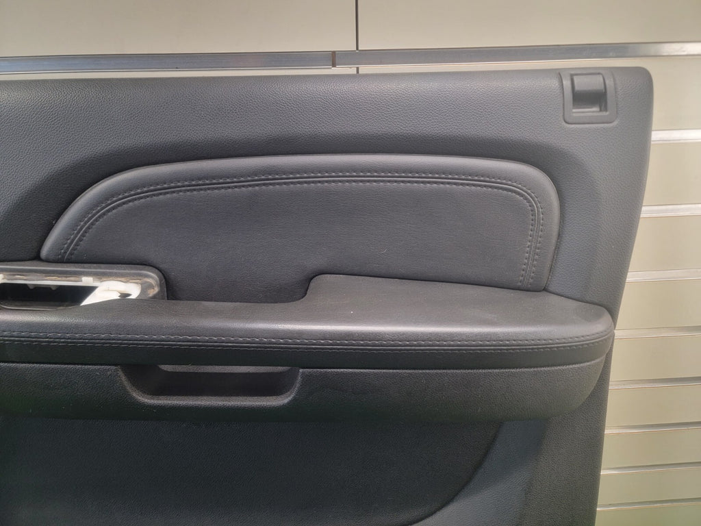 07-09 Escalade Tahoe Suburban Yukon Denali Front Door Panel PASSENGER Black D15