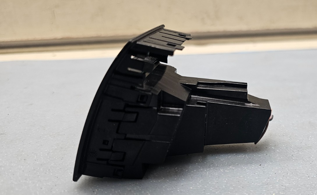 🔥12-15 VW PASSAT DASH HAZARD SWITCH WITH CLOCK BLACK OEM