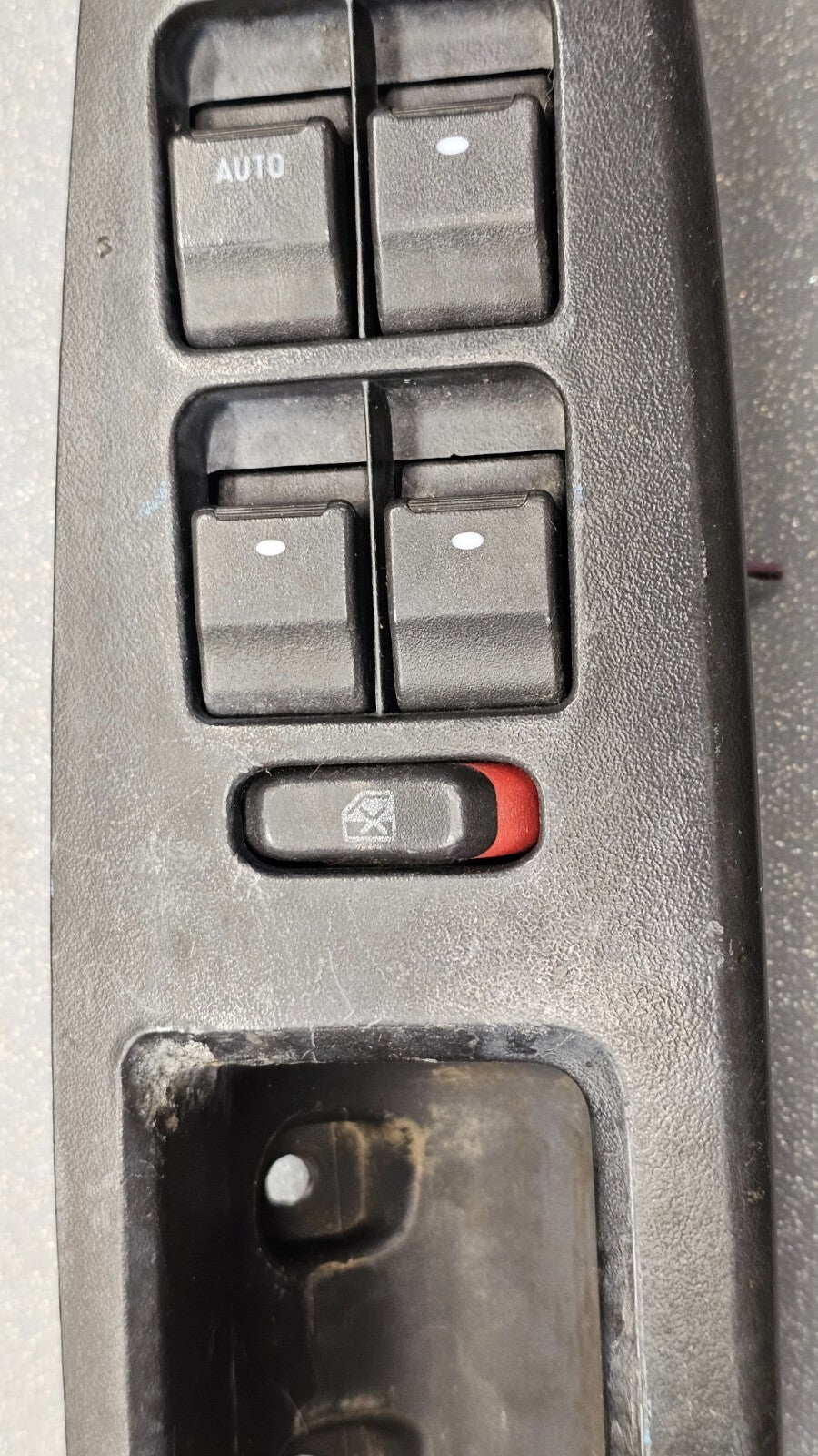 🔥09-16 CHEVY IMPALA LEFT DRIVER MASTER POWER DOOR WINDOW SWITCH BEZEL BLACK