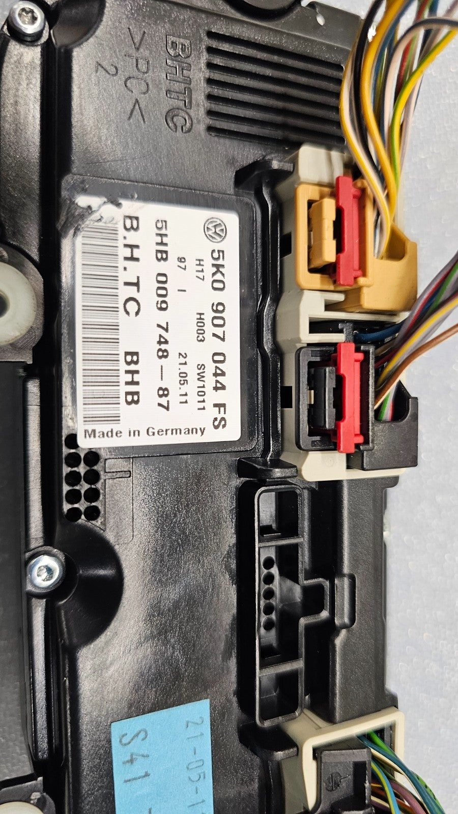 10-14 Volkswagen GOLF Dash AC Heater Temperature Climate Control Air Conditioner