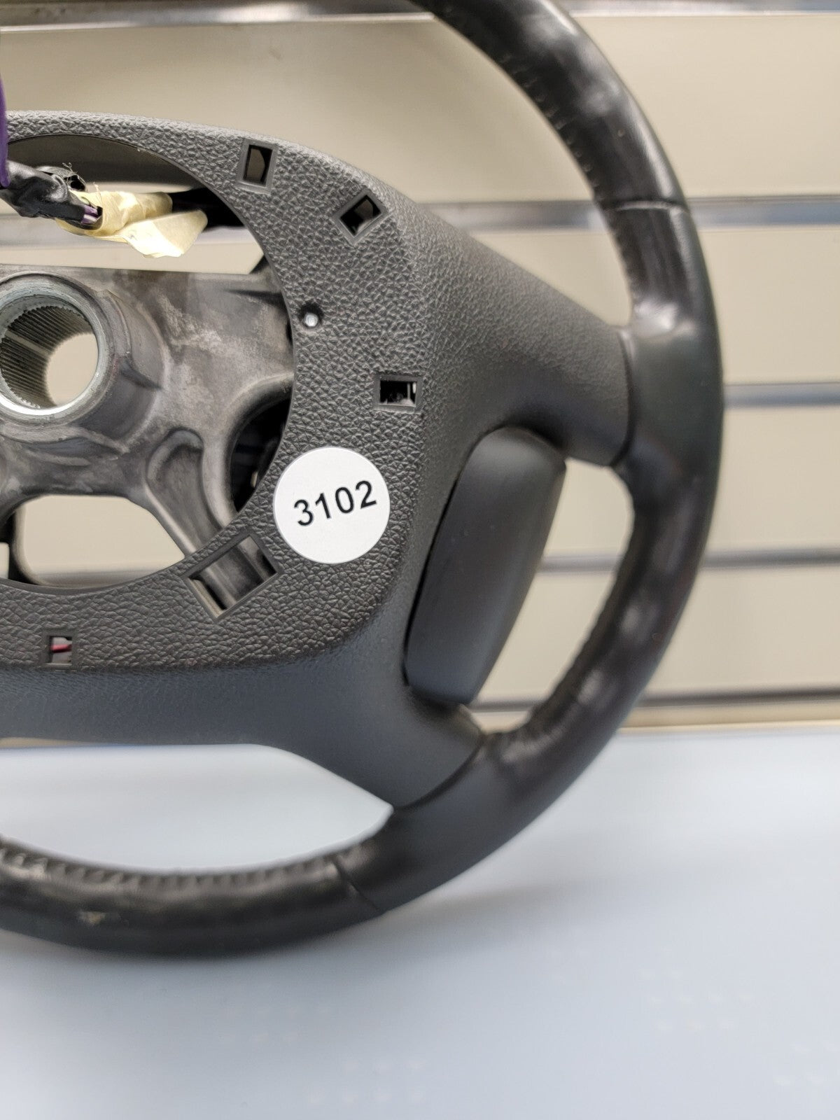 🔥07-17 GMC Acadia 08-17 Buick Enclave Steering Wheel Column Manual Cruise Black
