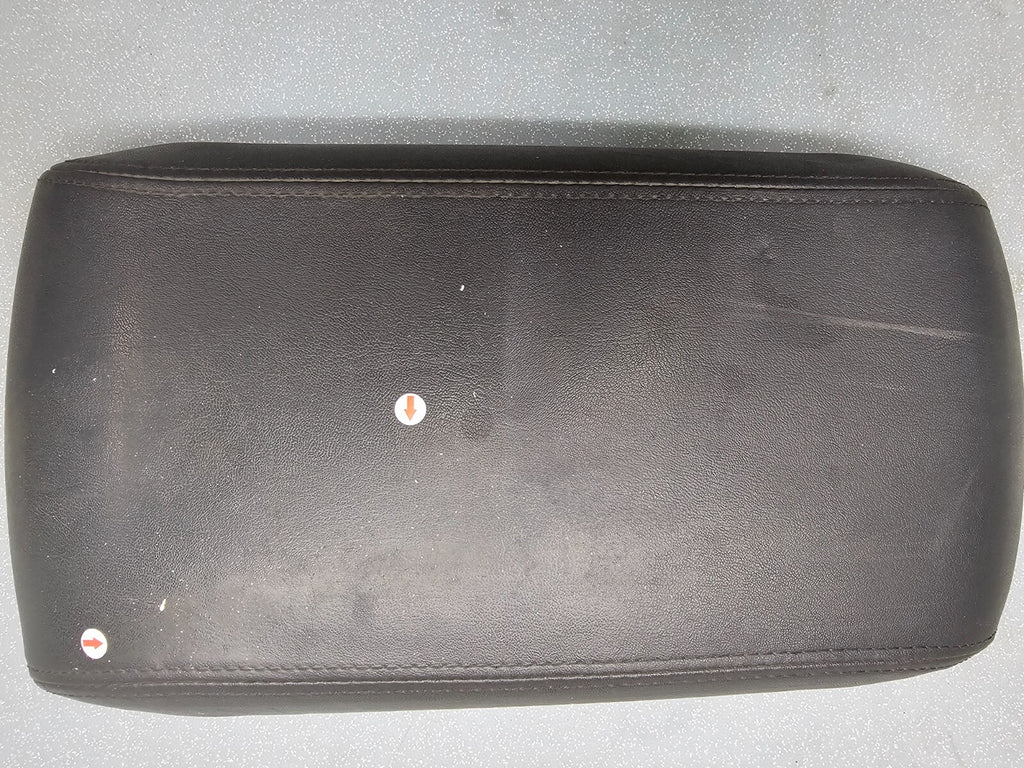 07-10 Edge Front Center Console Lid Leather Armrest Assembly Top Cover Black