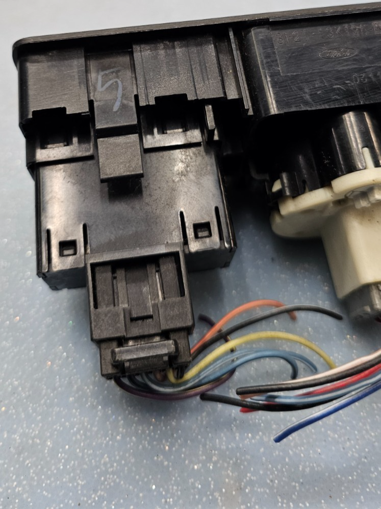 🔥04-07 Freestar Monterey Override Headlight Headlamp Switch Dimmer AUTO Black