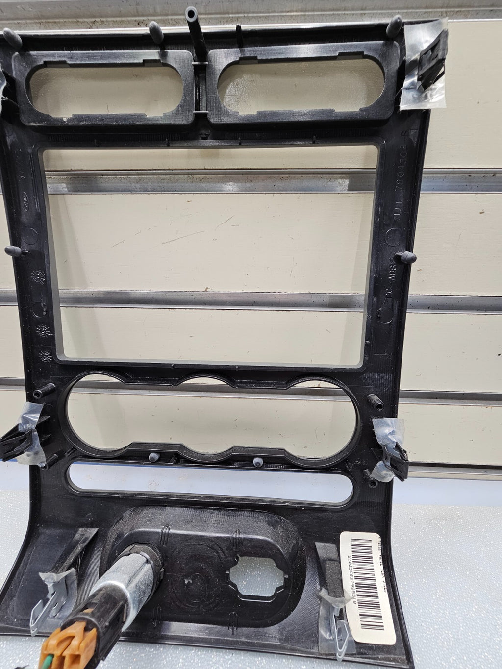 🔥2007-2014 Ford Expedition Radio Dash Bezel Trim Climate Control SILVER OEM