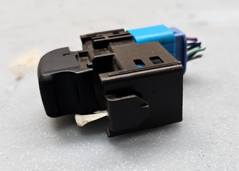🔥01-07 Toyota Highlander Rear Power Window Regulator Switch Assy Black OEM