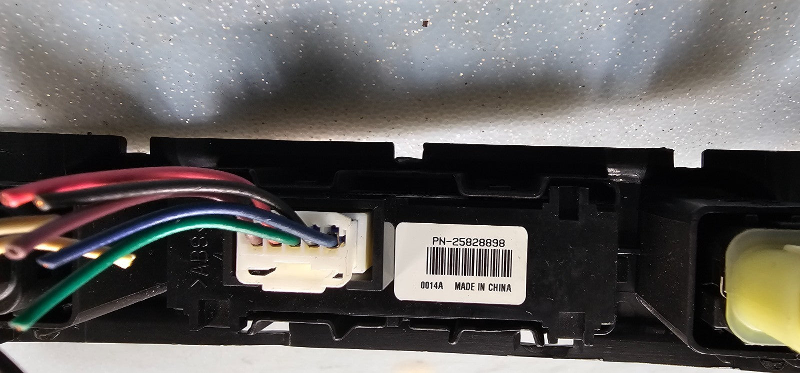 🔥05-24 Acadia Express Svana Silverado Passenger Safety Indicator Switch Black