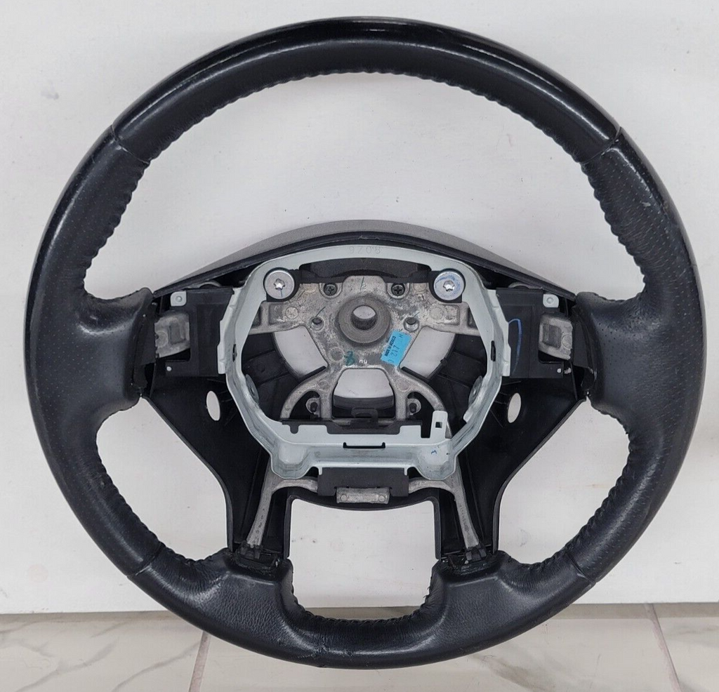 🔥07-12 Nissan Altima Left Driver Steering Column Wheel Cover Leather Black OEM