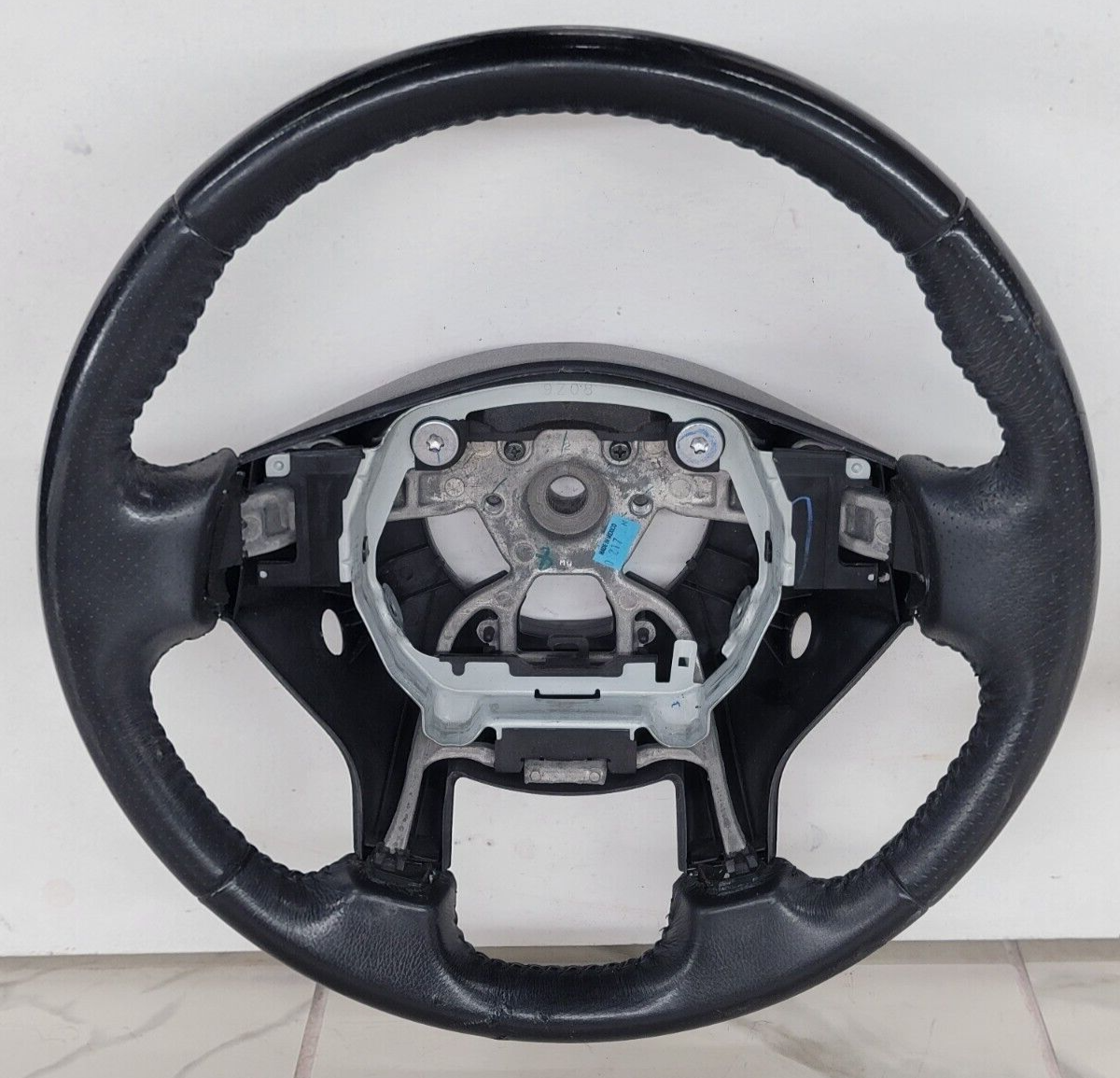 🔥07-12 Nissan Altima Left Driver Steering Column Wheel Cover Leather Black OEM