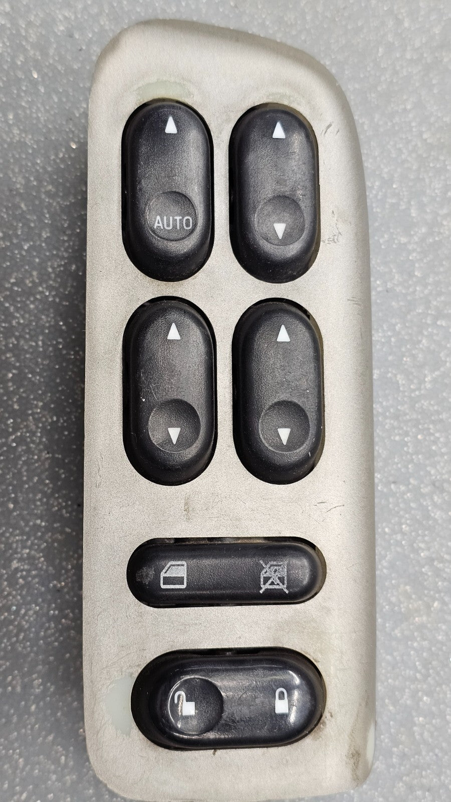01-07 Escape Mariner Tribute Front Left Driver Master Door Window Switch LT Tan