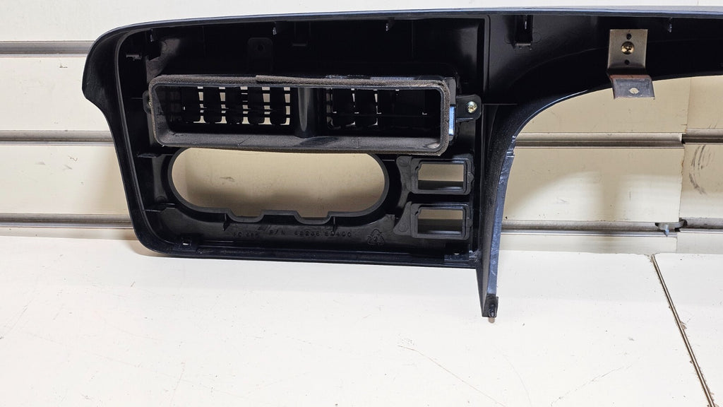 98-01 Frontier Xterra Dash Instrument Cluster Speedometer Bezel Trim Blue/Gray