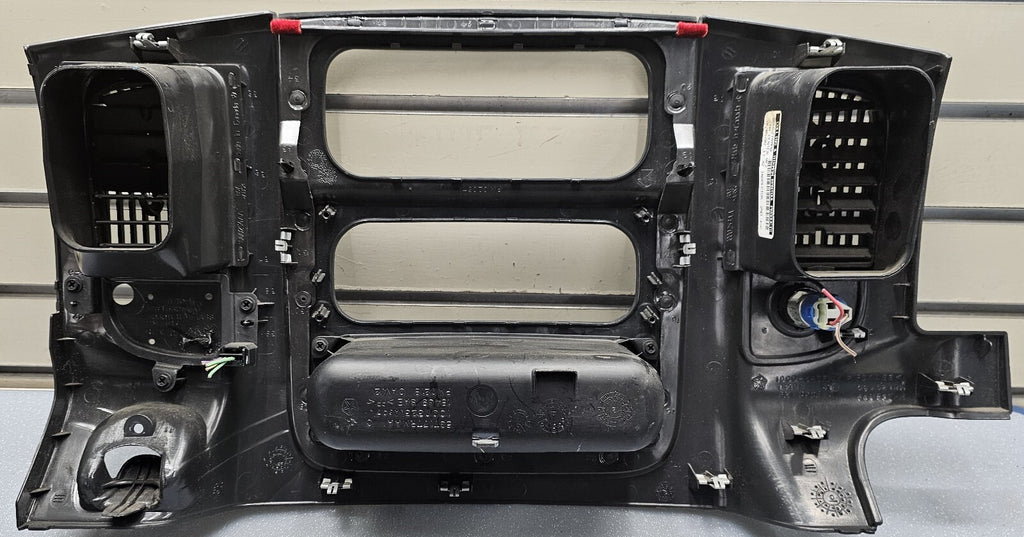 🔥02-05 Dodge RAM Dash RADIO Audio Stereo Bezel Climate Trim Panel Black B10