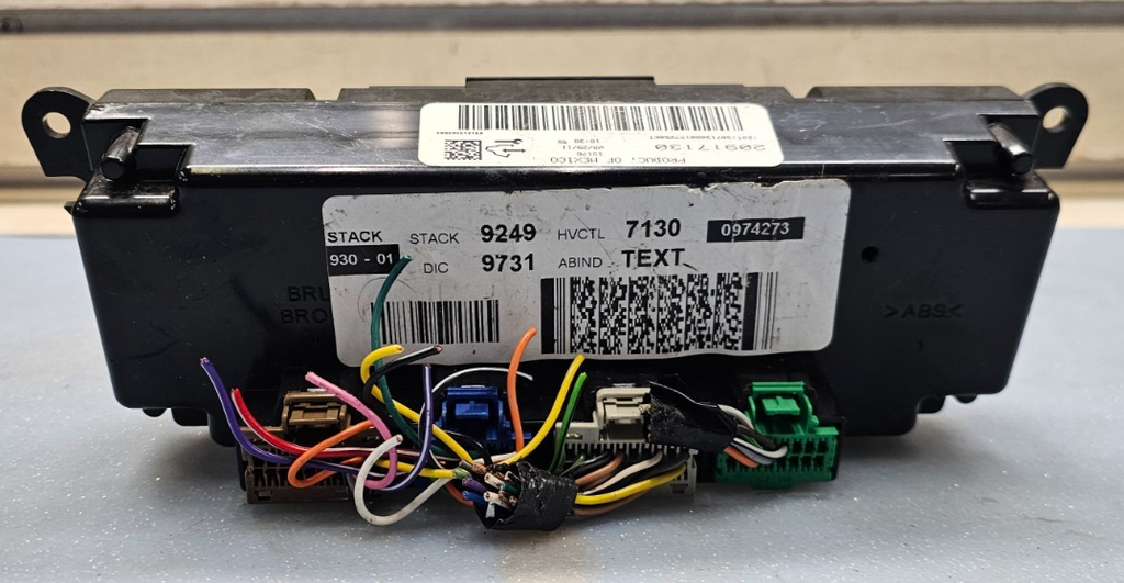 🔥10-11 SILVERADO SIERRA Dash Heater AC Climate Temperature Control Conditioner