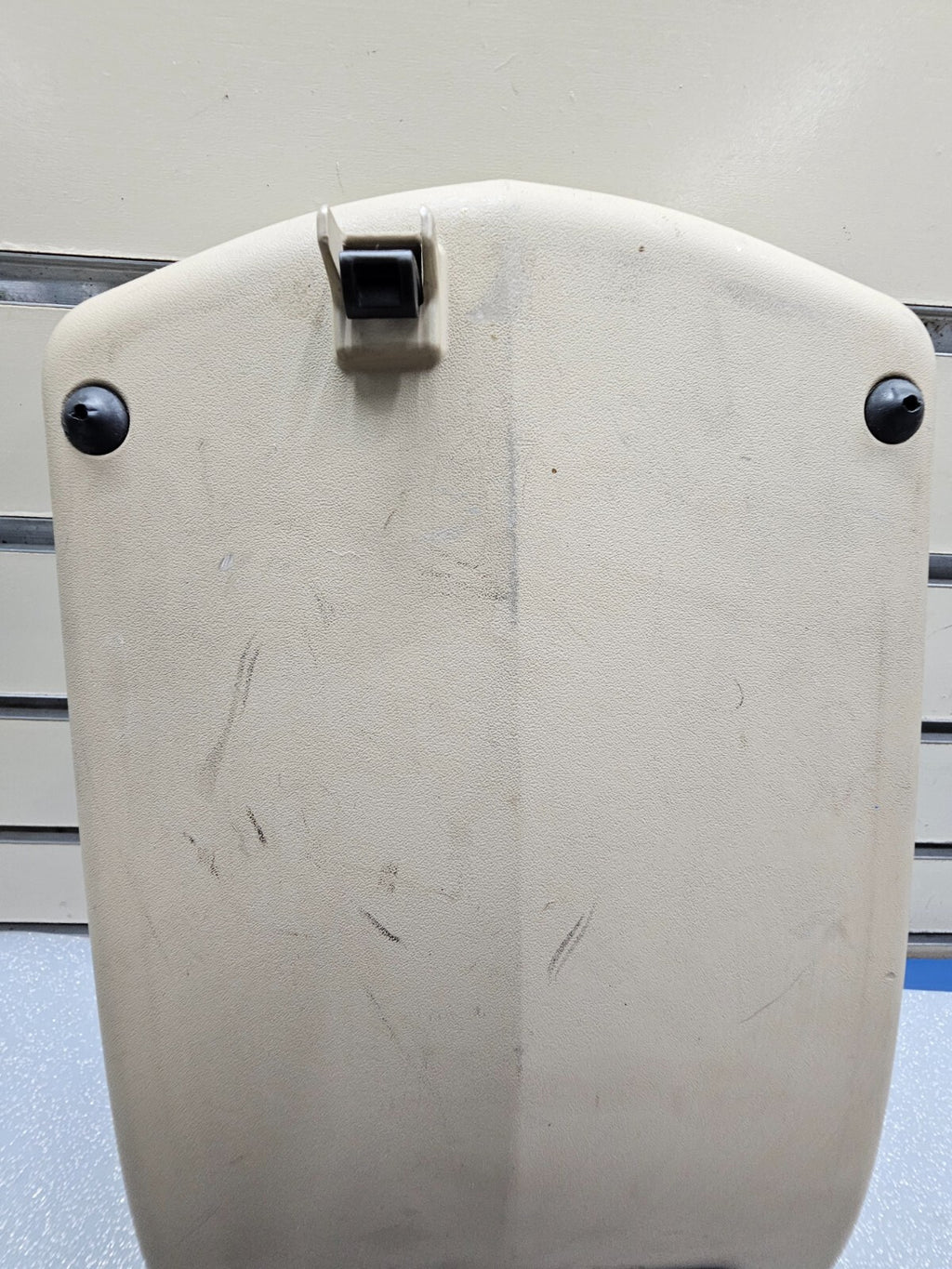 🔥08-13 Cadillac CTS Center Console Lid Armrest Leather Top Pad Assembly TAN