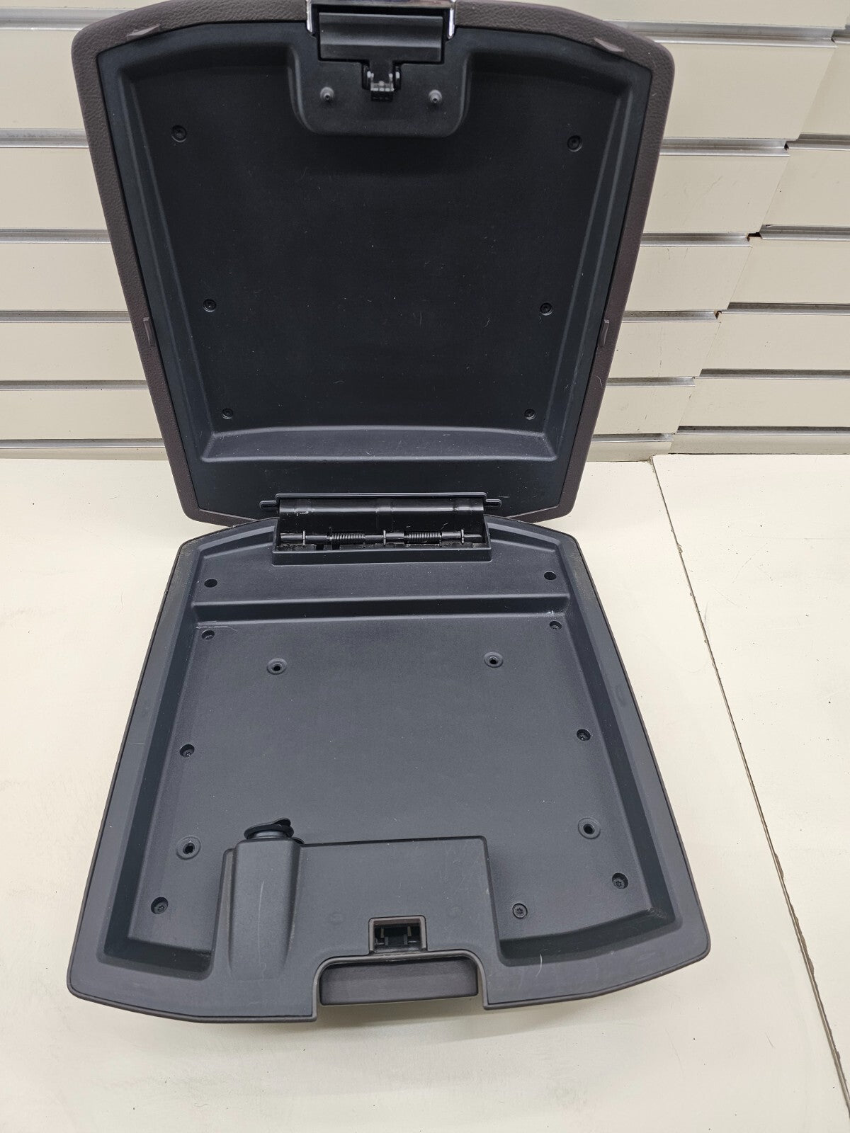 🔥09-12 Dodge RAM 1500 Front Center Console Lid Armrest Leather Cover DARK TAN