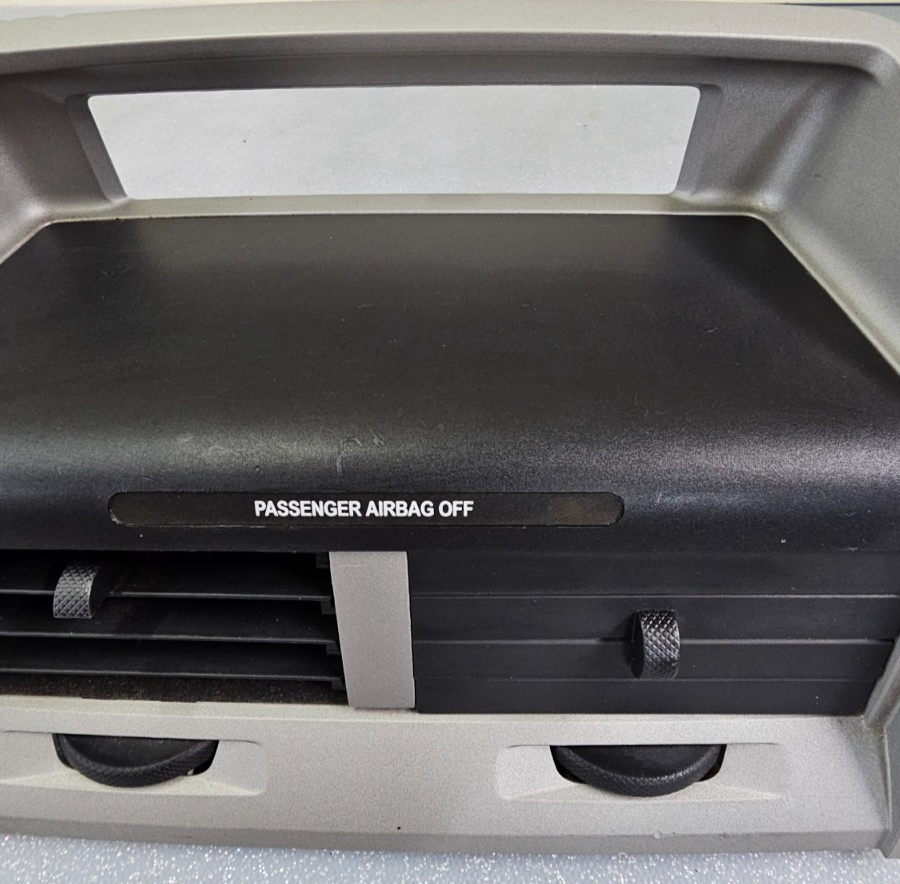 🔥08-12 FORD ESCAPE DASH CENTER Air Vents Bezel Heater Conditioning Silver/Black