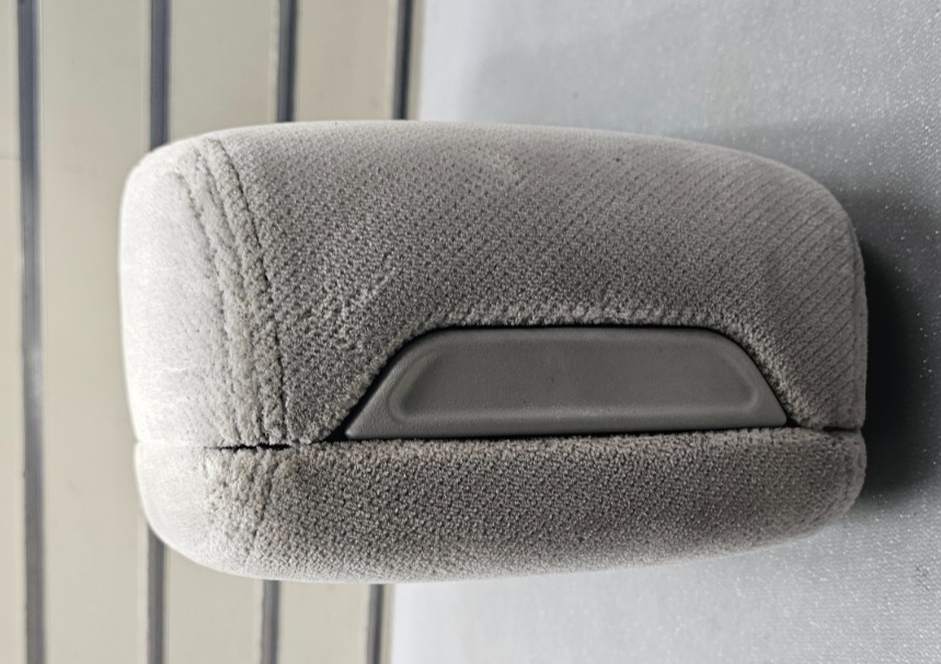 🔥00-05 Cadillac Deville Center Console Lid Armrest Arm Rest Cover Cloth Tan