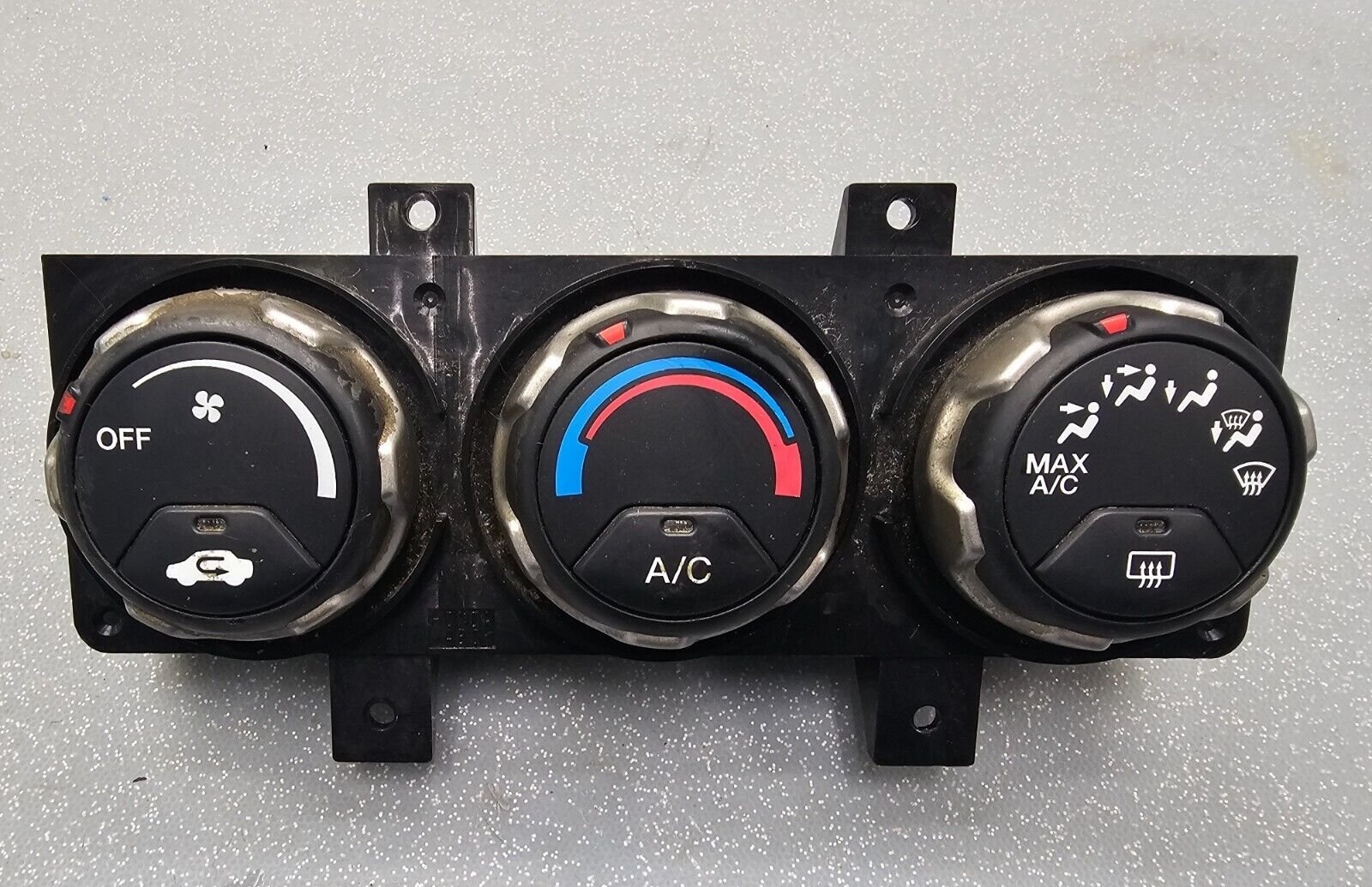 🔥03-08 Element Dash AC A/C HVAC Temperature Heater Climate Control Panel Black