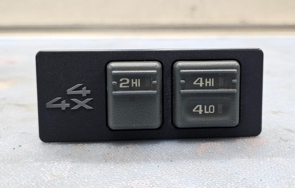 🔥95-99 Chevy GMC CK Silverado 4WD Wheel Drive Transfer Case Shift Switch Black