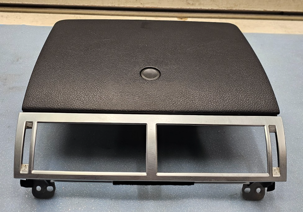 🔥06-09 Ford Fusion Center Dash Storage Cubby Trim Panel Assembly Black/Silver