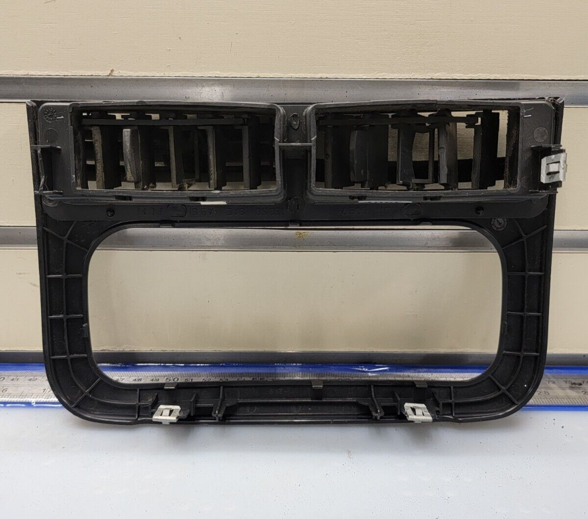 🔥99-04 Jeep Grand Cherokee Center Dash RADIO Bezel A/C Air Vent Trim woodgrain