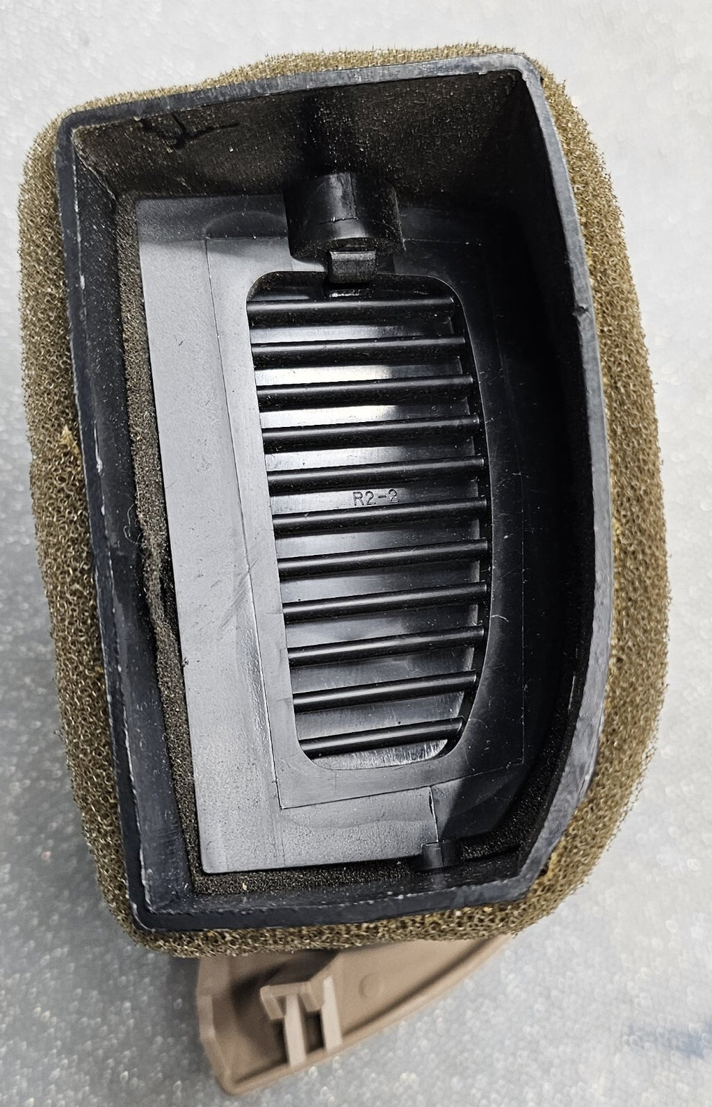 95-10 RANGER EXPLORER DASH PASSENGER AC HEATER AIR VENT CONDITIONER FILTER TAN