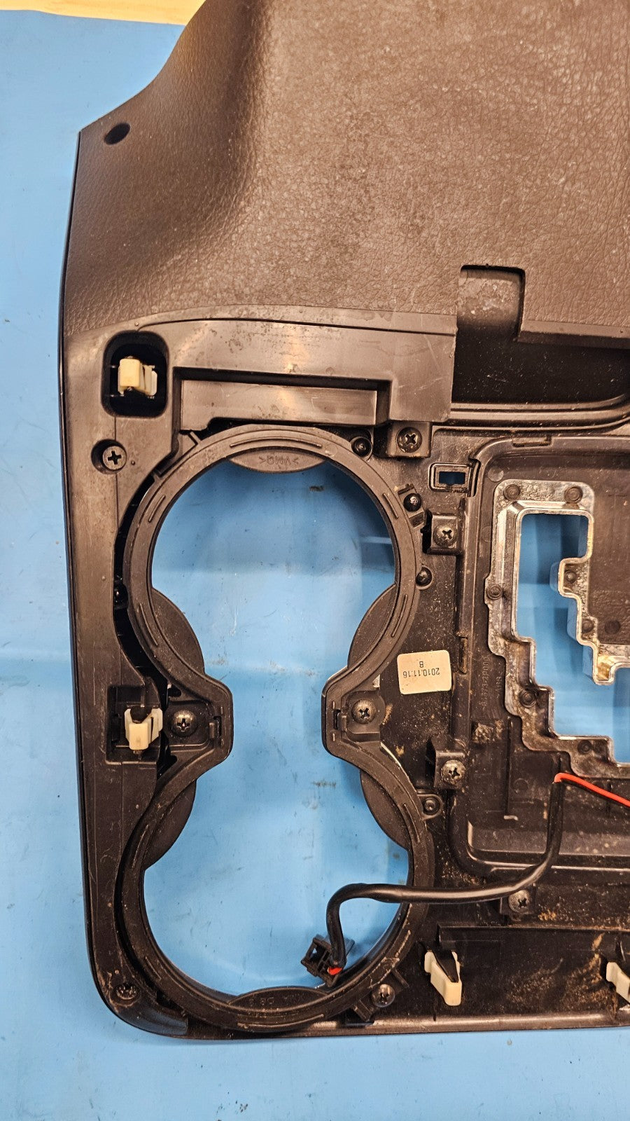 🔥11-13 Kia Sorento Center Console Transmission Gear Shift Shifter Bezel Black