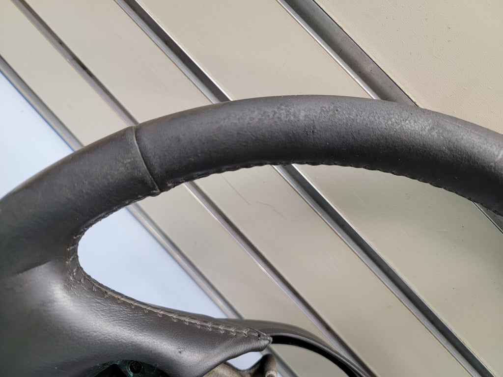 🔥1997-2003 Ford F-150 Leather Steering Wheel Cruise Dash black