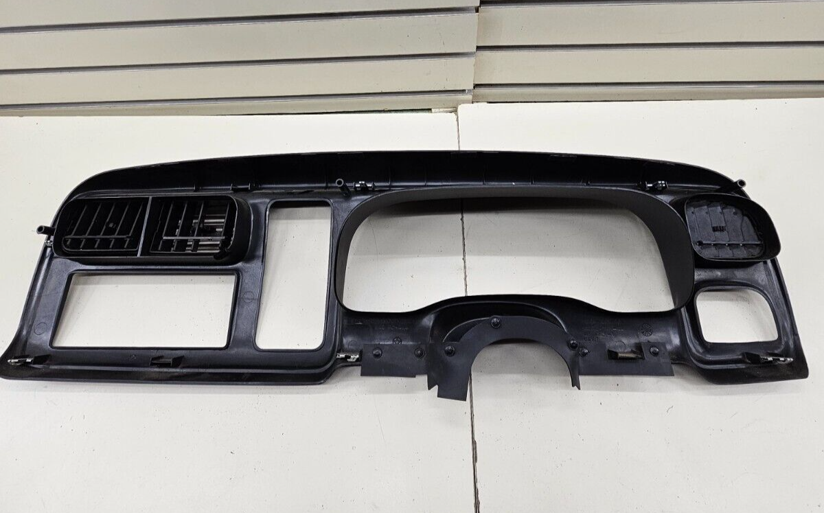 🔥97-00 Dodge Dakota Durango Dash Trim Gauge Instrument Cluster Bezel BLACK OEM