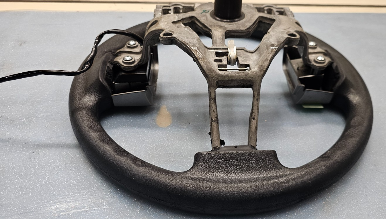 🔥07-12 Nissan Versa Leather Steering Column Wheel Cruise & Audio Control Black