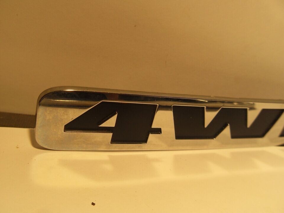 🔥03-08 Honda Pilot 4WD Rear Trunk Lid Emblem Chrome Badge Symbol Logo OEM