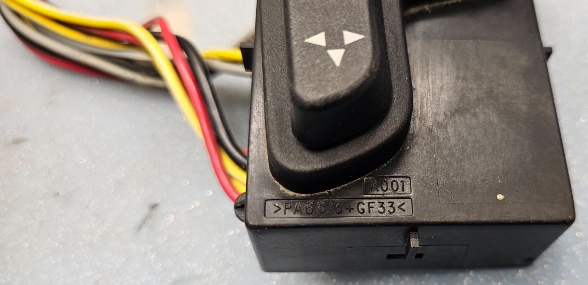01-11 Town Car & Grand Marquis Memory driver power seat Control switch Assembly