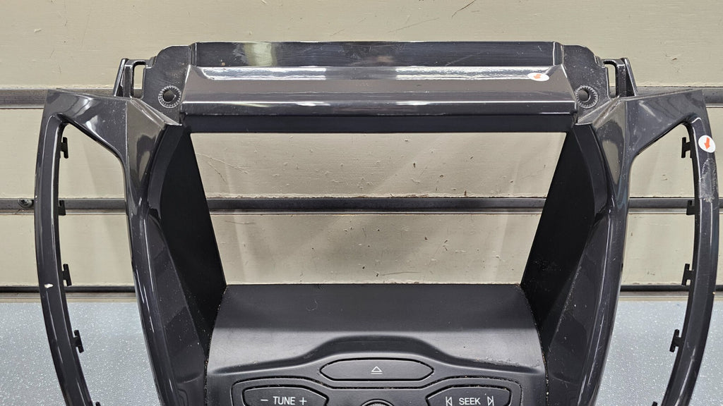 🔥2013-2016 FORD ESCAPE  DASH FM RADIO STEREO DISPLAY BEZEL BLACK OEM