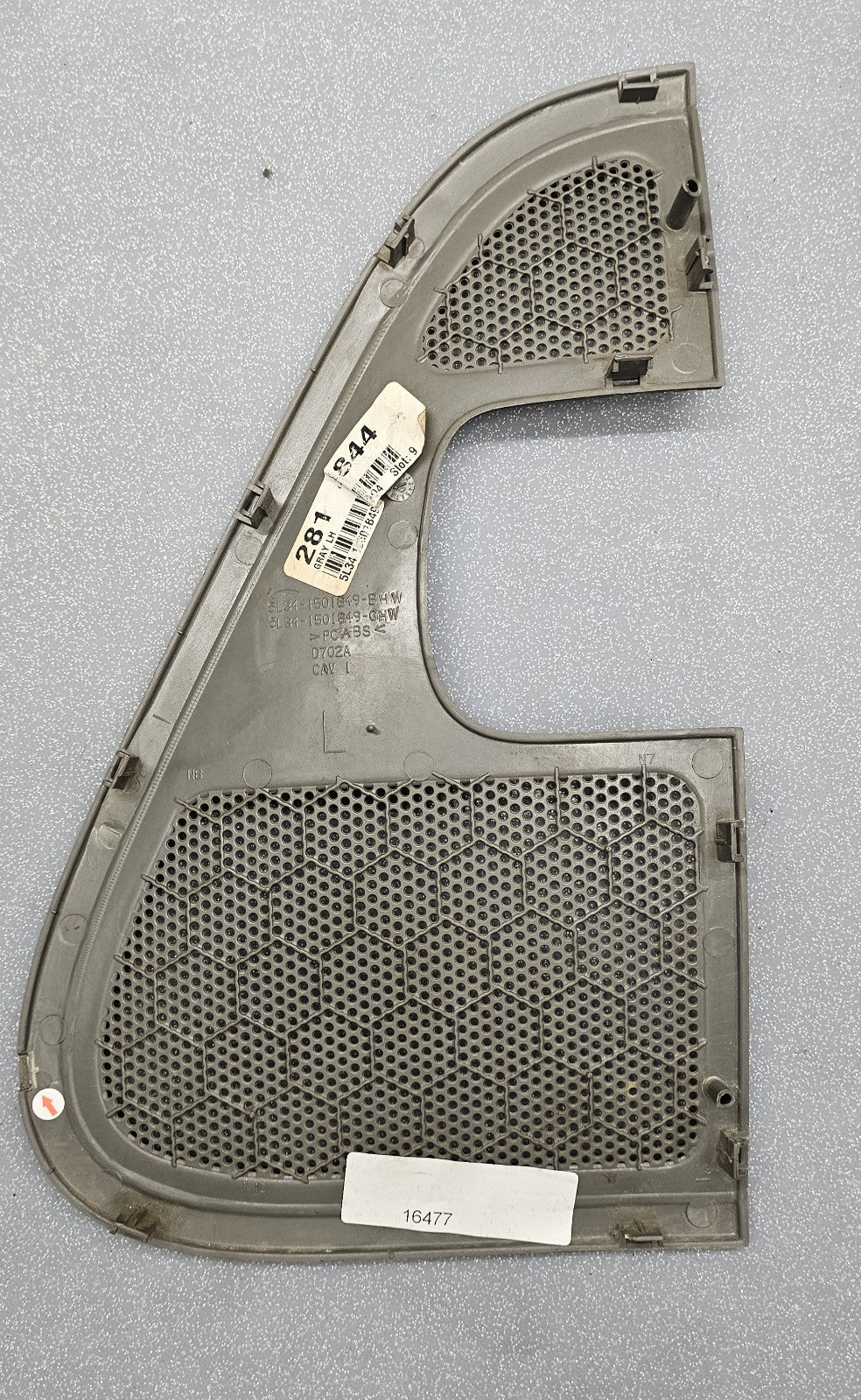 🔥04-08 Ford F150 Front Left Driver Door Panel Speaker Grille Cover LIGHT TAN