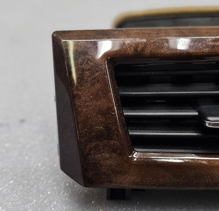 🔥04-10 BMW 535I 525I 530I 550I Dash Left Driver A/C AC Air Vent Heater Wood