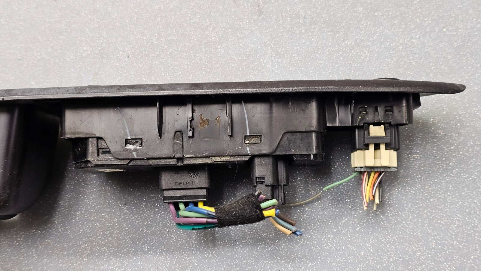 🔥09-16 CHEVY IMPALA LEFT DRIVER MASTER POWER DOOR WINDOW SWITCH BEZEL BLACK