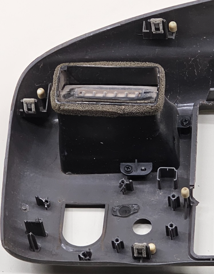 🔥99-04 Ford F250 F350 Dash Instrument Cluster Speedometer Bezel Panel BLACK