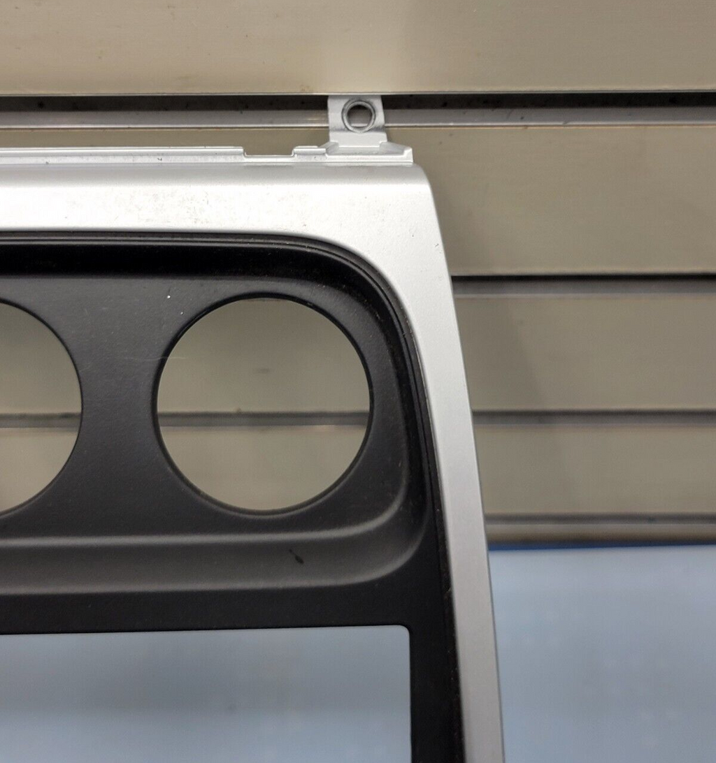 🔥10-12 Dodge Caliber Center Dash Radio Climate Control Bezel Trim Panel BLACK