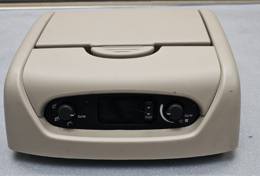 🔥01-07 Town Country Caravan Overhead DVD Display TV Screen Monitor Climate Tan