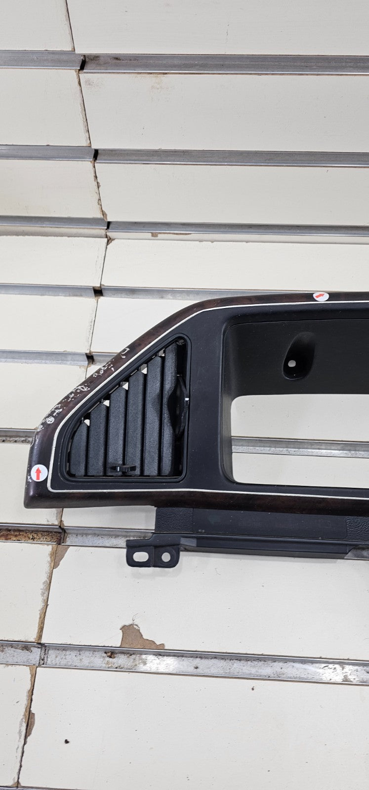 87-91 Ford F150 F250 BRONCO Dash Instrument CLUSTER Bezel Speedometer Woodgrain