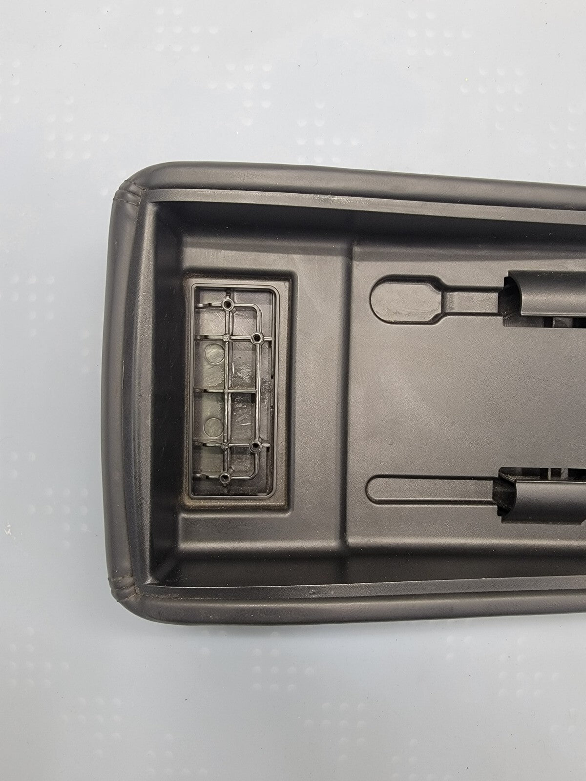 🔥2008-2010 Dodge Charger Armrest Console Lid Leather Assembly Storage BLACK