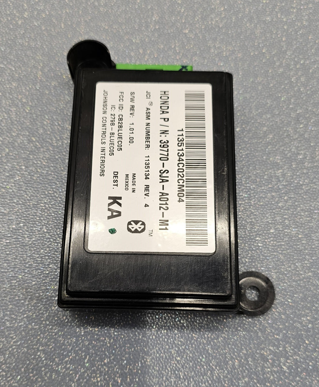 🔥05-08 ACURA RL FRONT LEFT DRIVER BLUETOOTH CELLPHONE CONTROL MODULE UNITE
