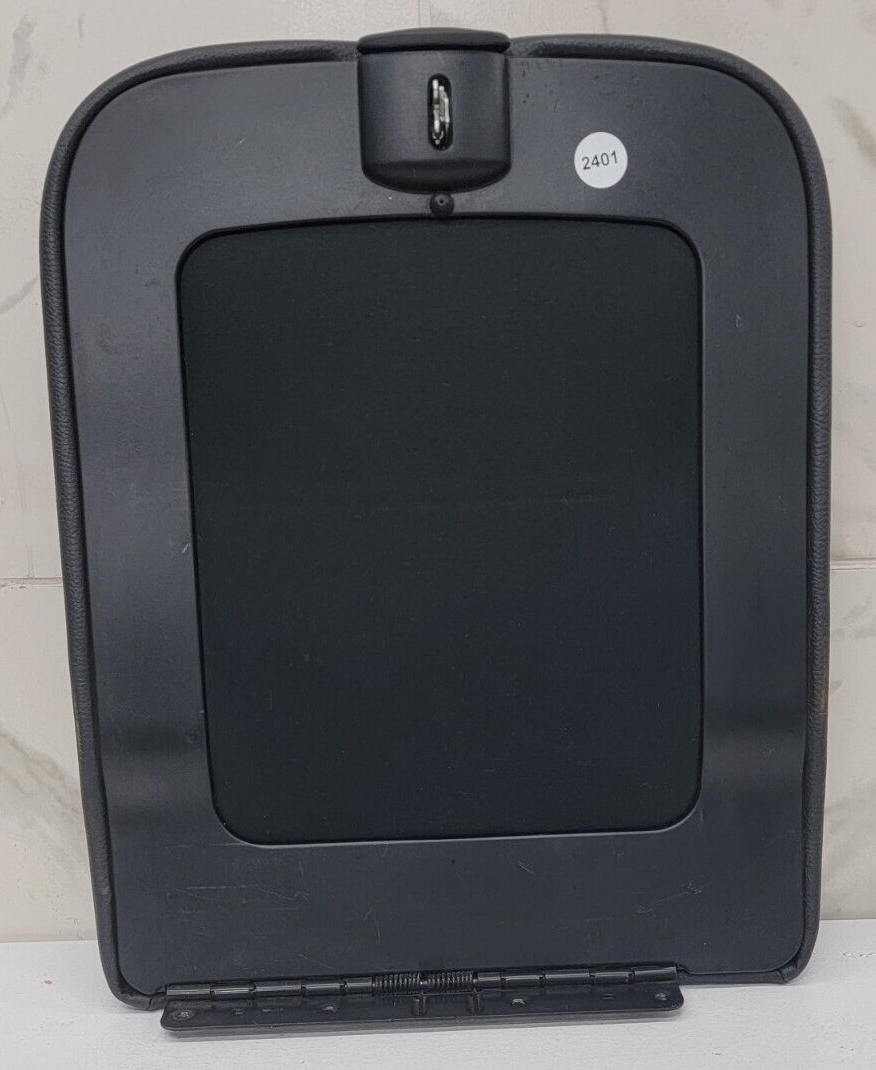 02-08 Dodge RAM Center Console Jump Seat ARMREST Cover Lid Leather Dark Blue JS7