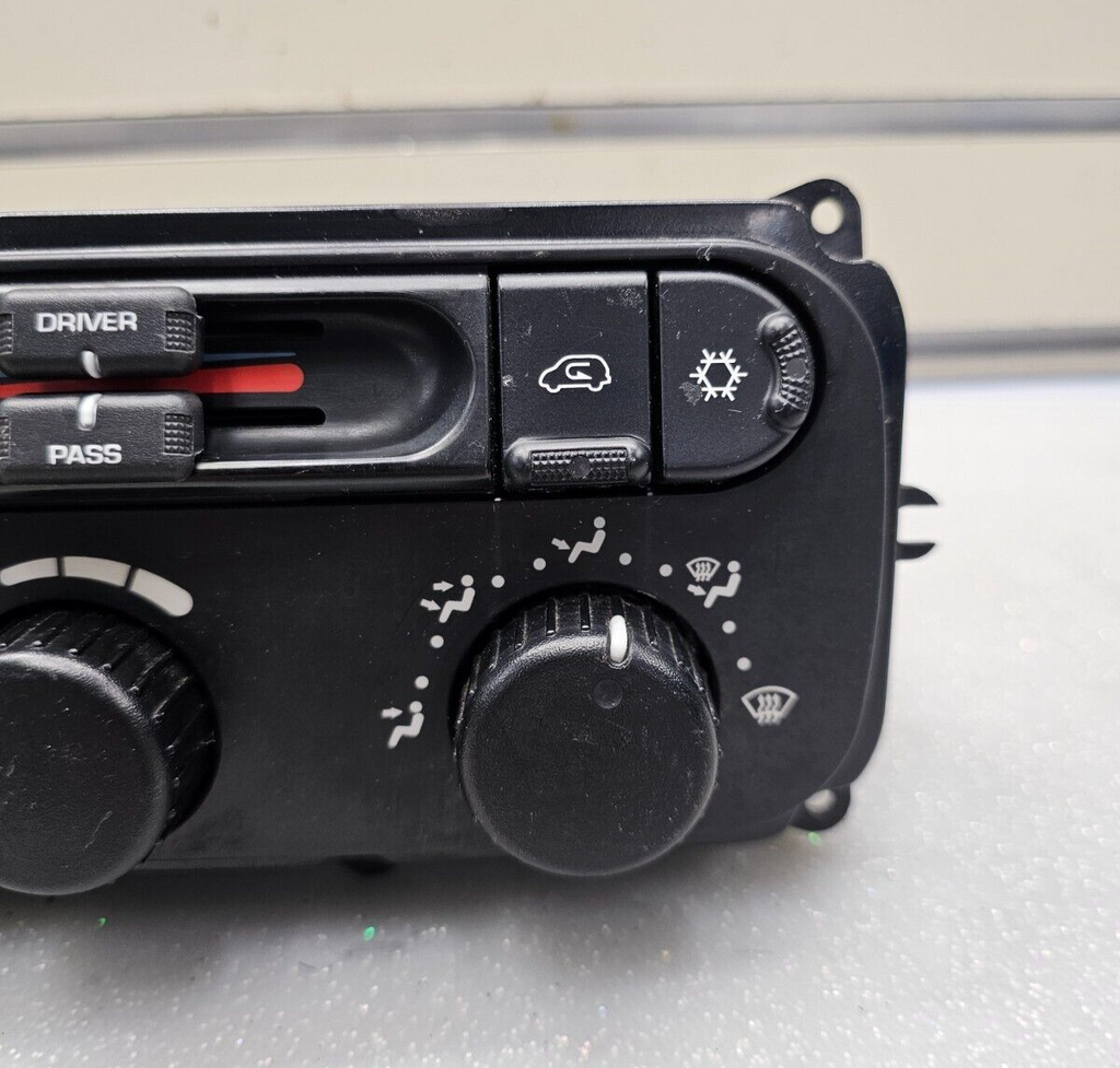 🔥04-07 Dodge Caravan Town Country Dash AC Climate Temperature Heater Control oe