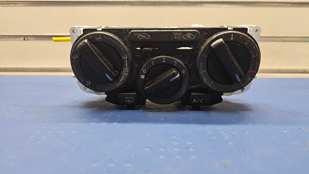 07-11 Nissan Versa Dash Heater Temperature Climate Control Panel Air Conditioner
