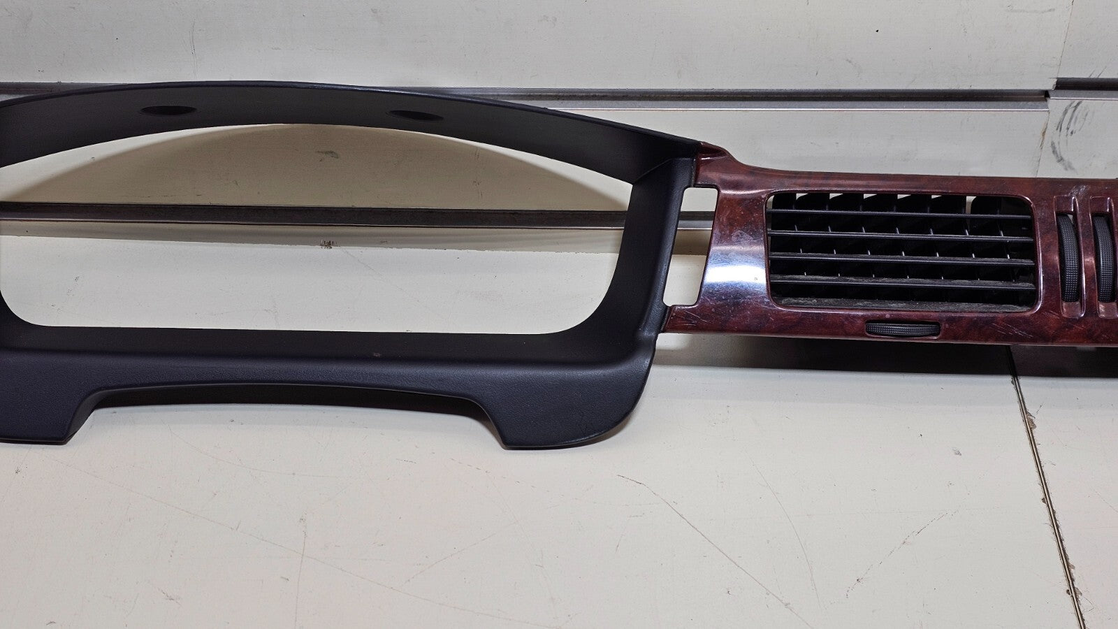 🔥06-13 Impala Center Dash Speedometer Trim Bezel Air Vent Panel Woodgrain OEM