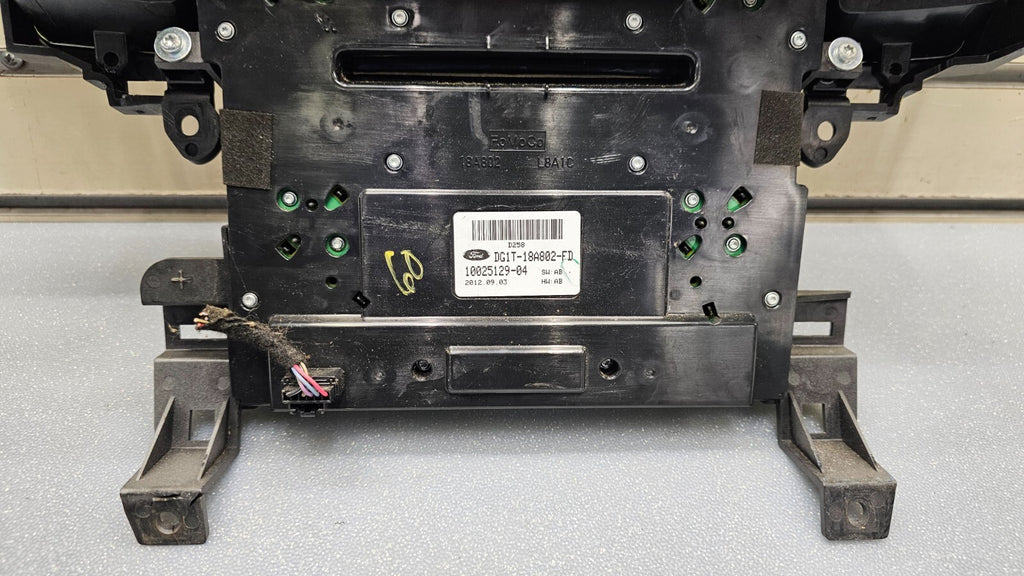 🔥13-16 FORD TAURUS RADIO/HEATER AC CLIMATE CONTROL SWITCH PANEL BEZEL SILVER